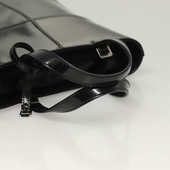 GUCCI Hand Bag Enamel Black Gold 000 2113 000 2113 - Picture 7 of 16
